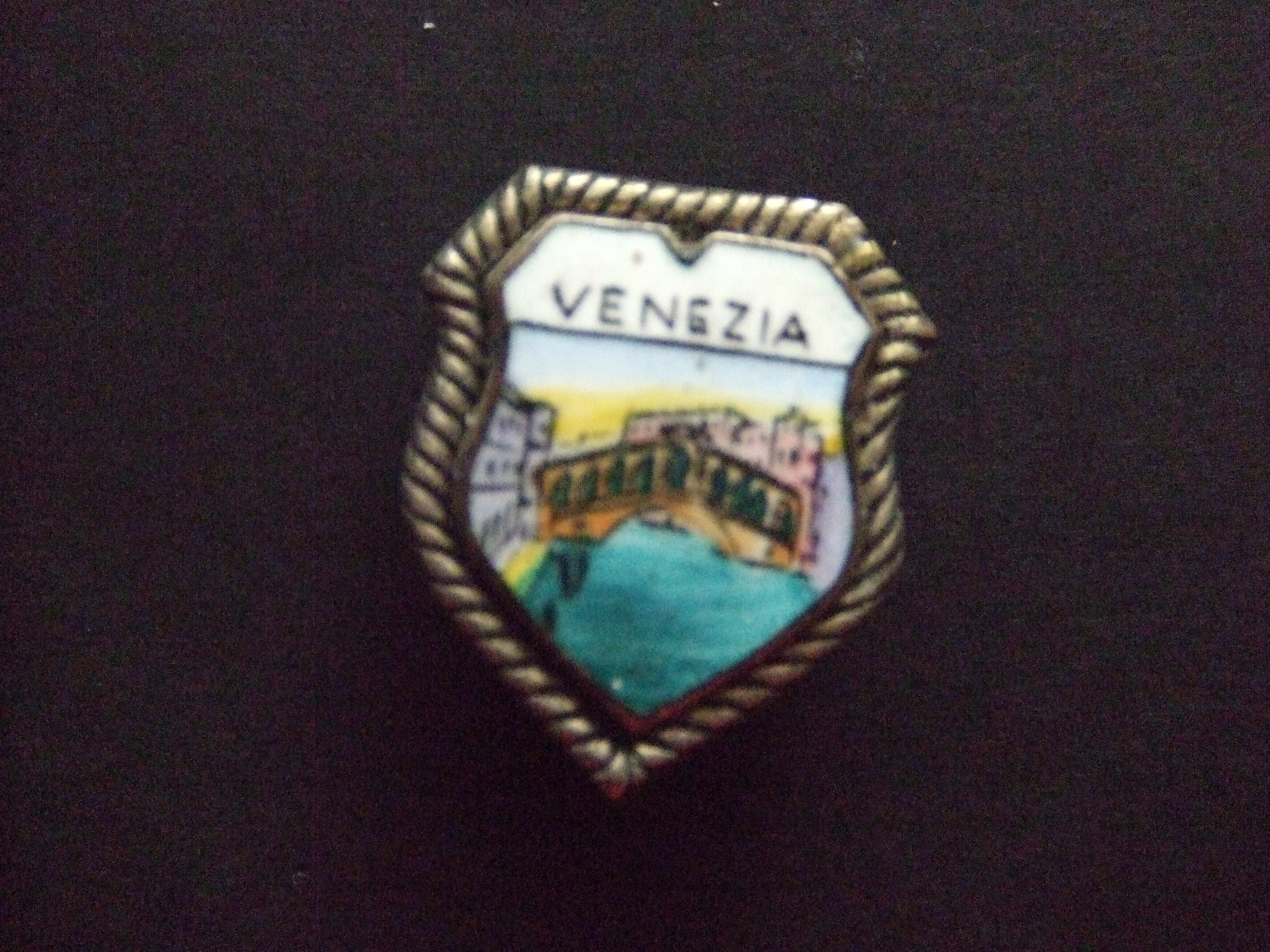 Venetië Italië brug in de stad